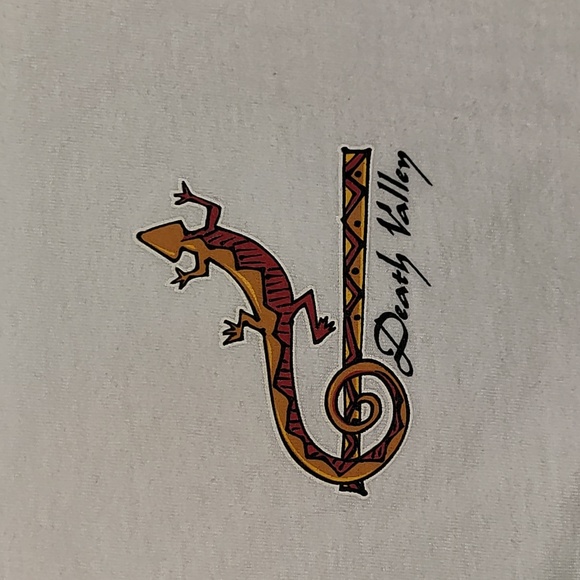 Vintage. Made in USA. Single-stitch. Fred Harvey Trading Company Death Valley 2x - Picture 10 of 16